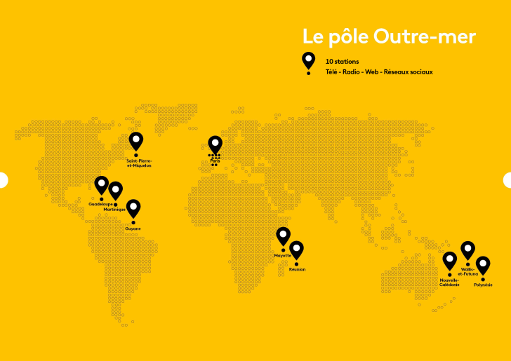 Carte des Outre-Mer